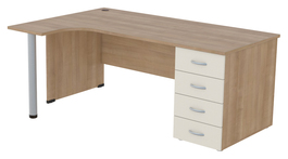 Sektorový nábytek Excel - rohový kancelářský stůl EKR1801203