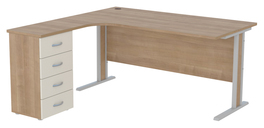 Sektorový nábytek Excel - rohový kancelářský stůl EKRN1601602