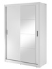 Šatní skříň 04 ARTI 150 bílá zrcadlo