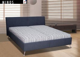 Čalouněná postel Minos