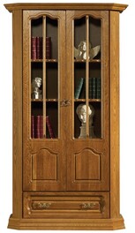 Vitrína - knihovna LEWIS