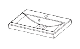 Umyvadlo UM ECCE 610