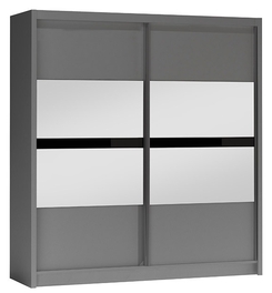 Šatní skříň BOGOTA 203 grafit/grafit