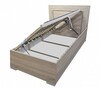 Postel DAXTON 2K 90cm, s roštem a s úložným prostorem