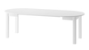 Jídelní stůl rozkládací SAPRI bílá
