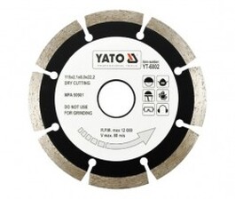 YATO Kotouč diamantový 115 x 22,2 x 2,1 mm YT-6002