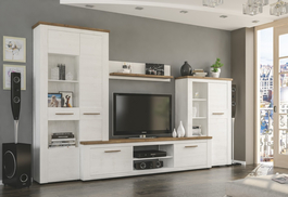 Obývací stěna GRANIERI borovice andersen/dub april