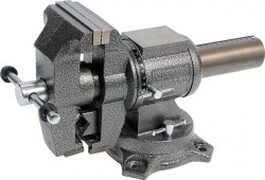 YATO Svěrák zámečnický otočný 100 mm 10 kg polohovací YT-6505