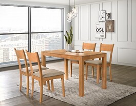 Jídelní set VAŠEK stůl + VILMA židle 4ks