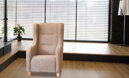 Celočalouněné křeslo Bedros