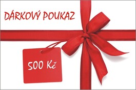 Dárkový poukaz 500 Kč