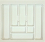 Plastový příborník 70 Bílý