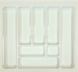 Plastový příborník 70 Bílý