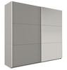 Šatní skříň VALERIANO 225 platinum/platinum