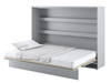 Výklopná široká postel 140 REBECCA šedá