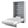 Výklopná vysoká postel 120 REBECCA šedá