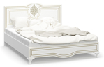 Postel FRANKO 160 bílý mat