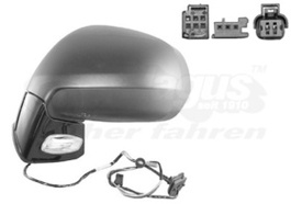 VAN WEZEL vnější zpětné zrcátko 0972807 levá