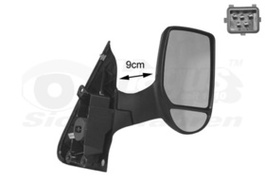 VAN WEZEL vnější zpětné zrcátko 1898808 pravá