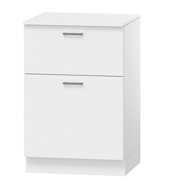 D60S/2 skříňka spodní s PD OMAGH bílá