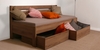 Dřevěná postel Tina oblé rohy