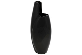 HL9018-BK - Váza keramická černá.