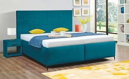 Postel ORIANA 2 180cm, s roštem a s úložným prostorem