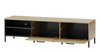TV stolek LUCAS 25 dub artisan/černá mat