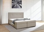 Postel JAZMIN 4 180cm, s matracemi, s roštem a s úložným prostorem