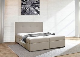 Postel JAZMIN 4 180cm, s matracemi, s roštem a s úložným prostorem