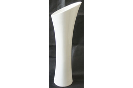 HL9008-WH - Váza keramická bílá.