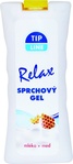 Tip Line sprchový gel Mléko a med 500 ml