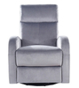 Čalouněné křeslo rozkládací OLIMP velvet šedá