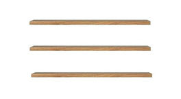 Police 108/321 ( 3 ks ) do skříně, šířka 80,1 cm olše