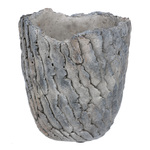 BMO3561 - Obal betonový - imitace zkamenělé kůry, barva šedá