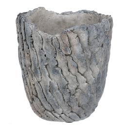 BMO3561 - Obal betonový - imitace zkamenělé kůry, barva šedá