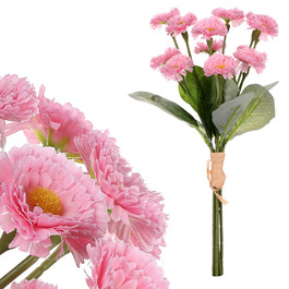 SG60105 PINK - Sedmikráska - umělá kytice, barva růžová