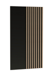Závěsný panel BARBUS dub artisan/černá