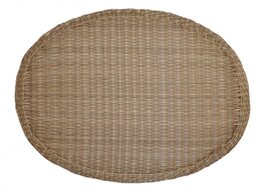 Prostírání přírodní oválné