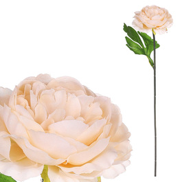 KN6160-YEL - Pivoňka - umělá řezaná květina, žlutá