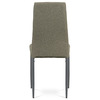 DCL-397 LAN2 - Jídelní židle, potah lanýžová látka, kov antracitový matný lak