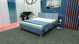 Čalouněná postel Saray