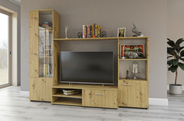 Obývací stěna JUKA dub artisan