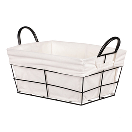 OV4136-ST - Koš kovový, s látkou.