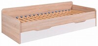 Postel TWINS s přistýlkou 90cm, s roštem