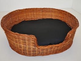 Pelech proutěný 73x59 cm s polstrem