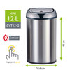 Helpmation MINI 12 litrů GYT12-2 bezdotykový koš