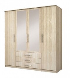 Skříň ROMA LUX 4 šatní, 200cm