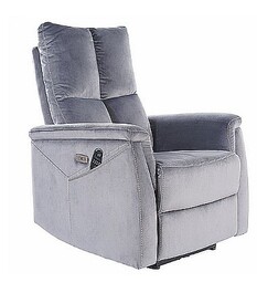 Křeslo polohovací NUTE VELVET M