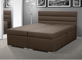 Postel BONERO 180cm, s matracemi, s roštem a s úložným prostorem